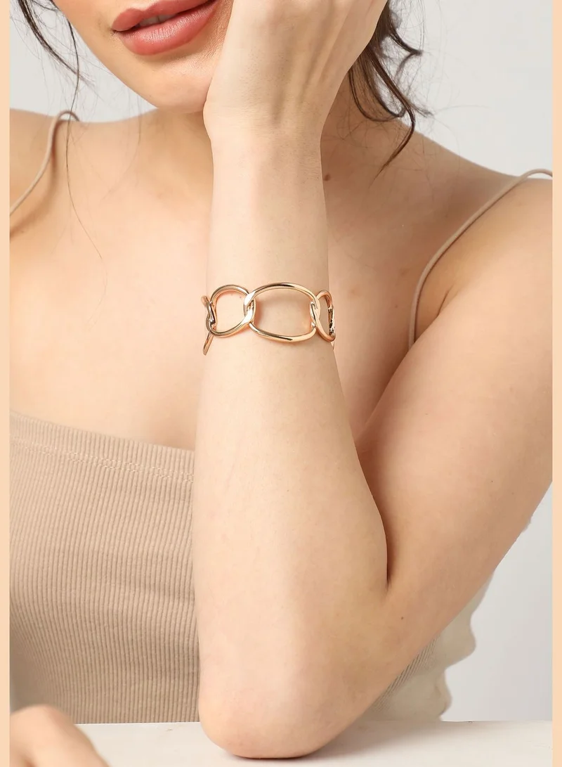 SOHI Gold Plated Designer Bracelet