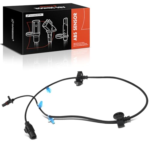 A-Premium Rear Left ABS Wheel Speed Sensor - Compatible with Acura Models - RDX 2007 2008 2009 2010 2011 2012, 2.3L, Sport Utility - Rear Driver Side, Replaces 57475STKA01, 1802-400050 - Image 1