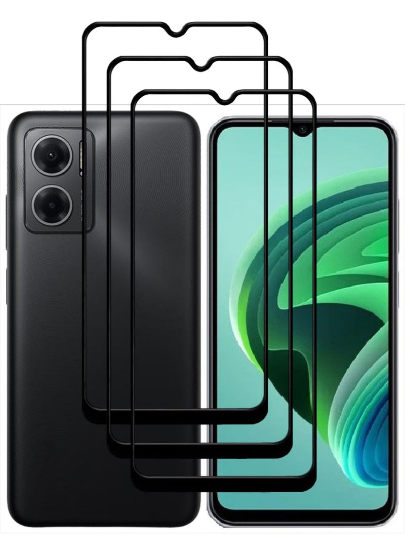 ACLIX 3 Pieces Antistatic ESD Dustproof Premium Quality High Definition Tempered Glass Screen Protector Designed For Xiaomi Redmi Note 11E - Image 1