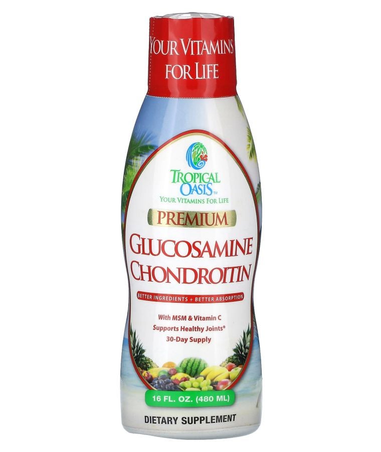 Tropical Oasis Premium Glucosamine Chondroitin 16 fl oz (480 ml)