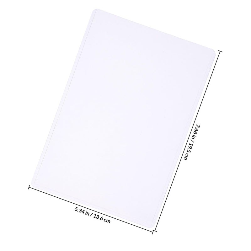 B6 Size 30pcs Hard Plastic Card Sleeves For Photo Document Protection Office School Use - Image 3