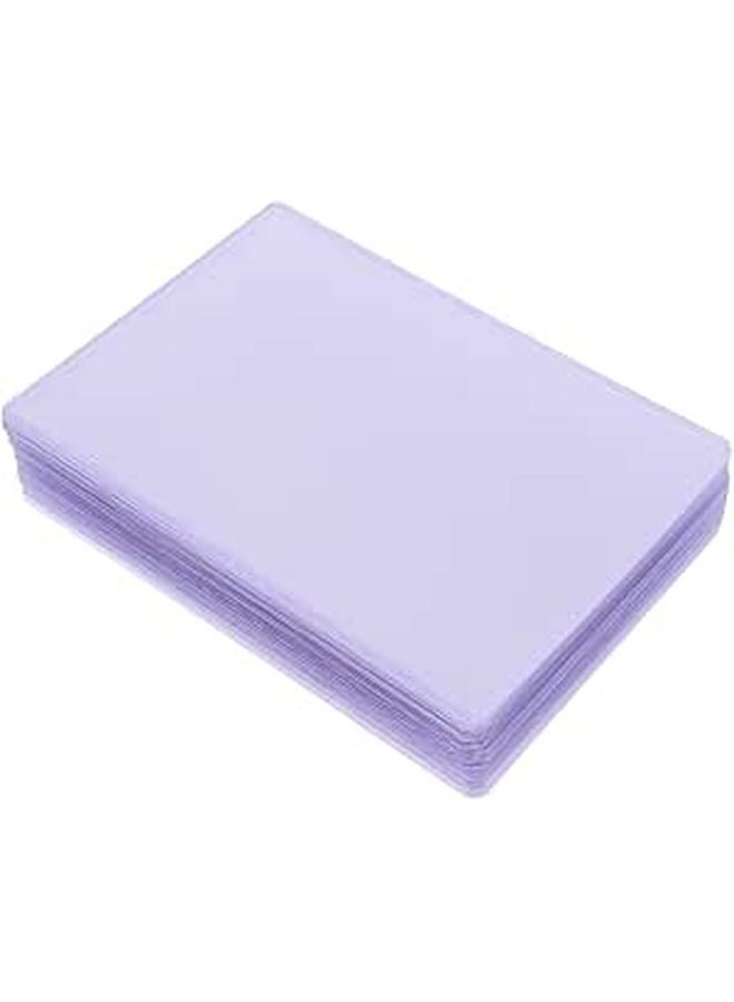 B6 Size 30pcs Hard Plastic Card Sleeves For Photo Document Protection Office School Use - Image 1