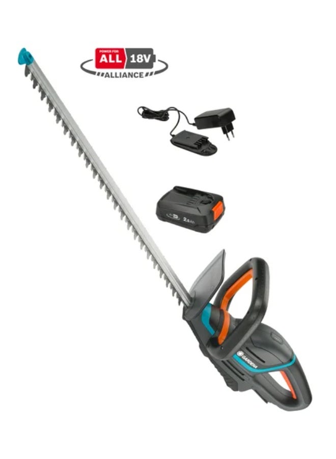 GARDENA- Battery Hedge Trimmer ComfortCut 60/18V P4A Ready-To-Use Set - Image 1