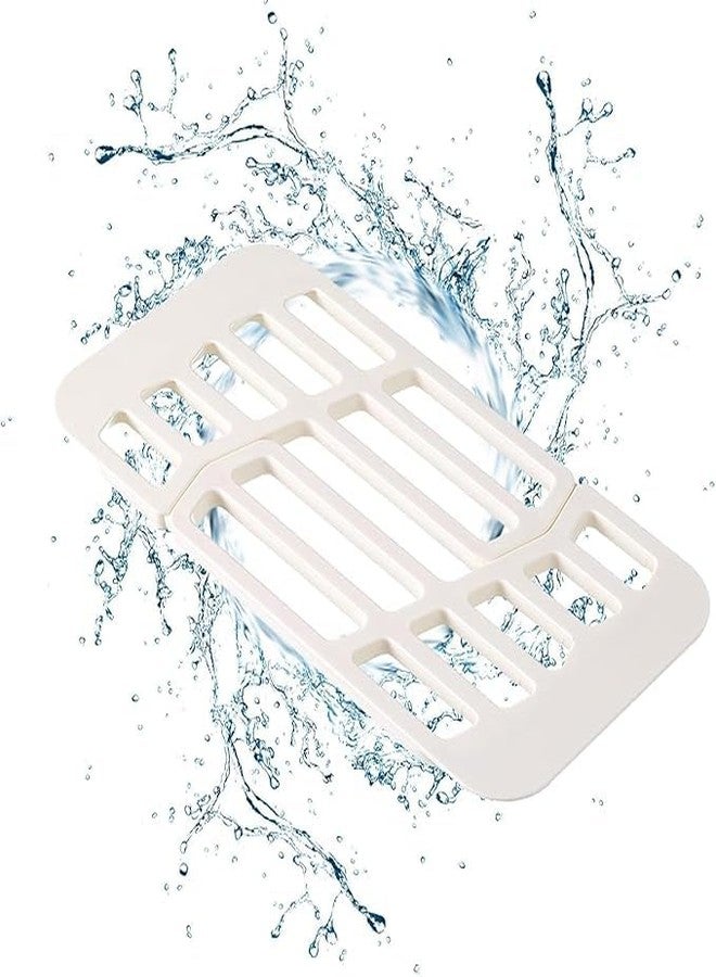 Vroxy Stackable Draining Rack, Drainer Rack for Over Kitchen Sink/Counter, Adjustable Drainer Sink Tray & Board, Telescopic Dish for Fruit/Vegetable Draining (1Pcs) - Image 1