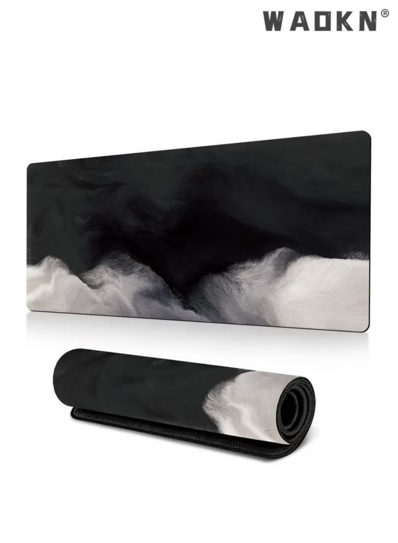 WAOKN E-Sports Mouse Pad, Large Size Natural Rubber Mouse Pad, Large Lock Edge Computer Shop Table Mat - Image 2