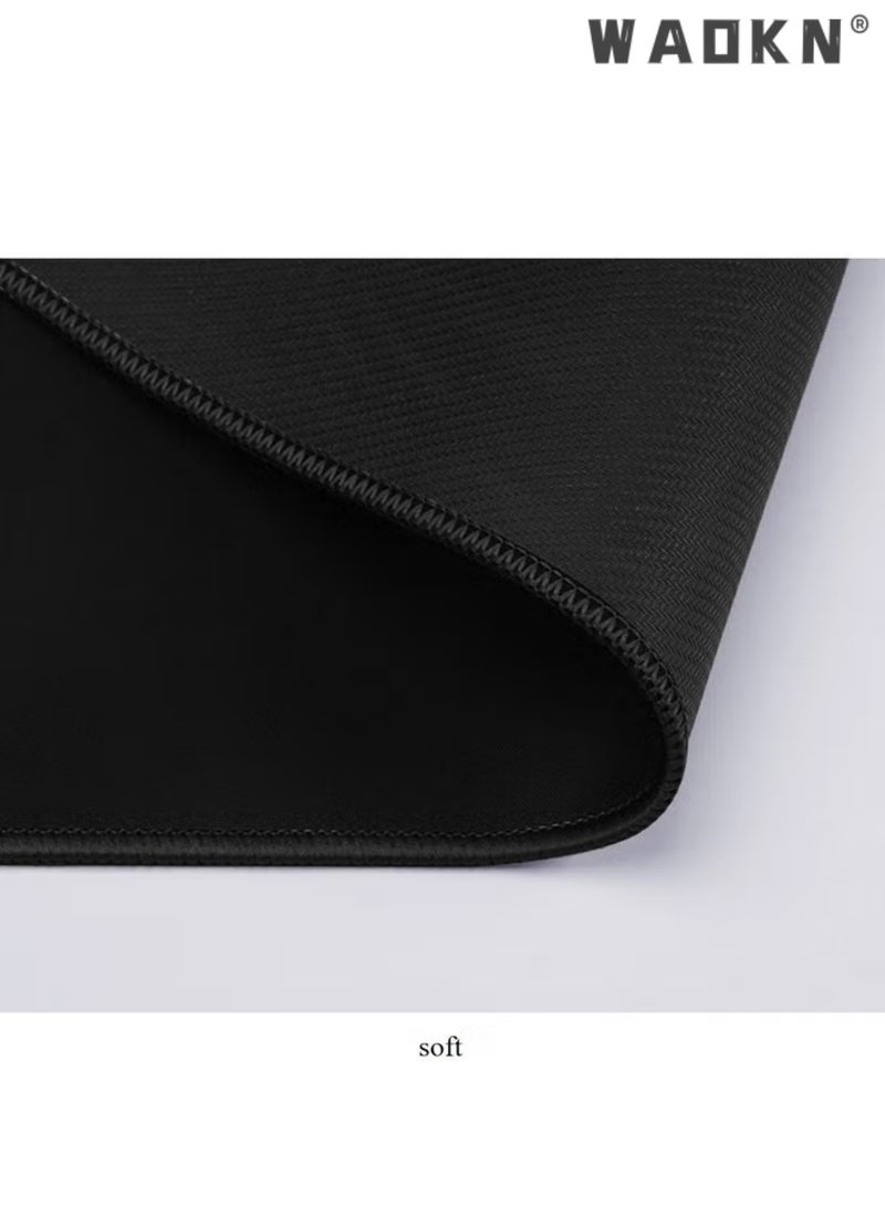 WAOKN E-Sports Mouse Pad, Large Size Natural Rubber Mouse Pad, Large Lock Edge Computer Shop Table Mat - Image 5