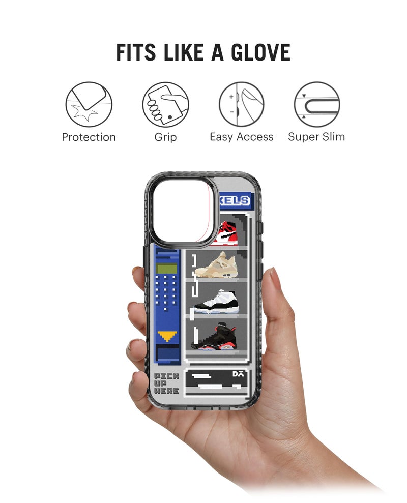 DailyObjects Case for iPhone 16 Pro Max Compatible with Mag-Safe Wireless Charging, Stride 2.0 Kixel Dispenser Slim Shockproof Back Cover with Inner Magnetic Ring - Image 3