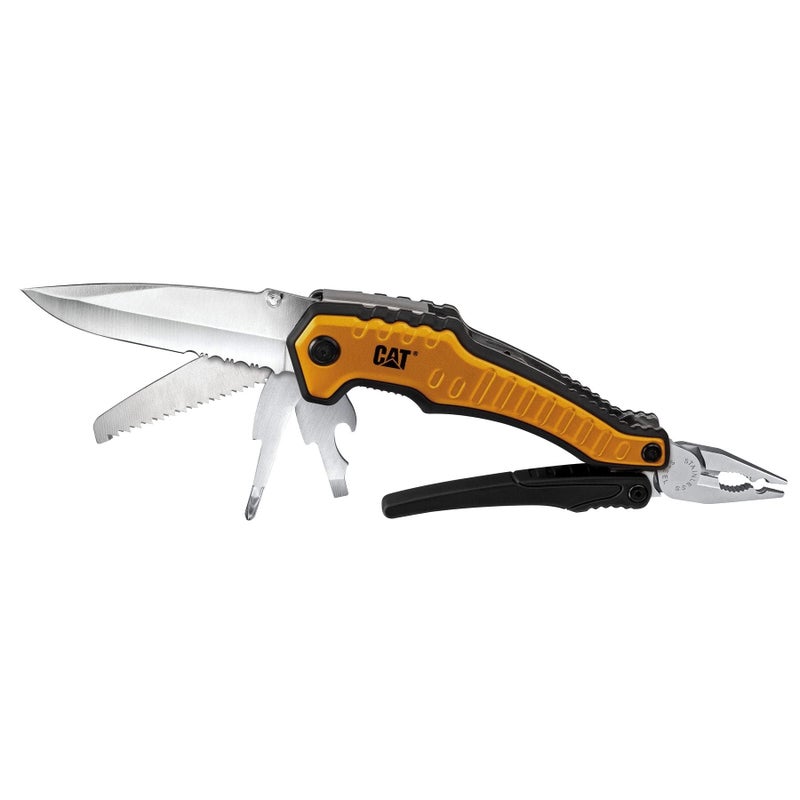 Cat 9-in-1 XL Multi-Tool with Full Size Knife Blade and Pliers - 980235 - Image 1