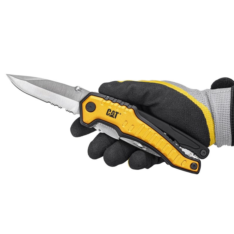 Cat 9-in-1 XL Multi-Tool with Full Size Knife Blade and Pliers - 980235 - Image 2