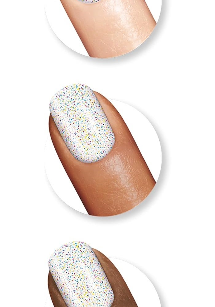 Sally Hansen Hard As Nails Xtreme Wear Nail Polish - Disco Ball, Sheer Iridescent Glitter, 0.4 fl oz - Image 3