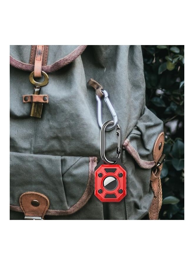 بي جي إم غطاء حماية واقٍ من البولي يوريثان الحراري والبولي كربونات من سلسلة كينج كونج لجهاز أبل آير تاغ أزرق داكن - Image 5