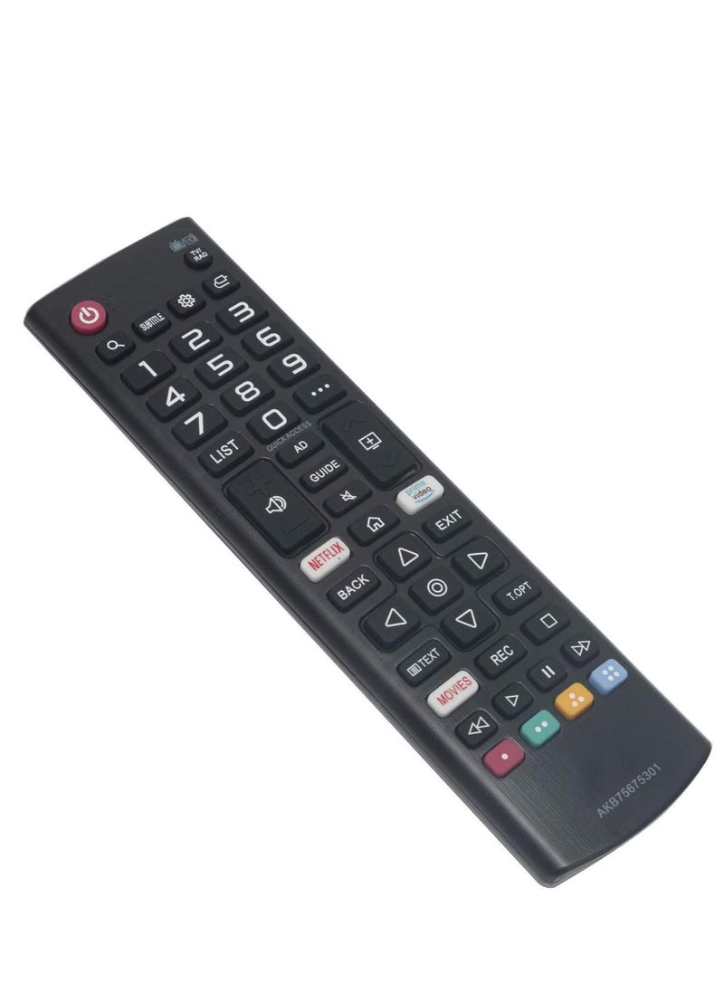 BGM - Universal TV Remote Control for LG – Compatible with AKB75675301, AKB75675304, AKB75095308, AKB75675311 – Works with OLED, LED, and NANO Series – Replacement for 32LM6300, 43LM6300, 43UM7000, 49UM7000 & More – Easy Setup & Full Control - Image 1