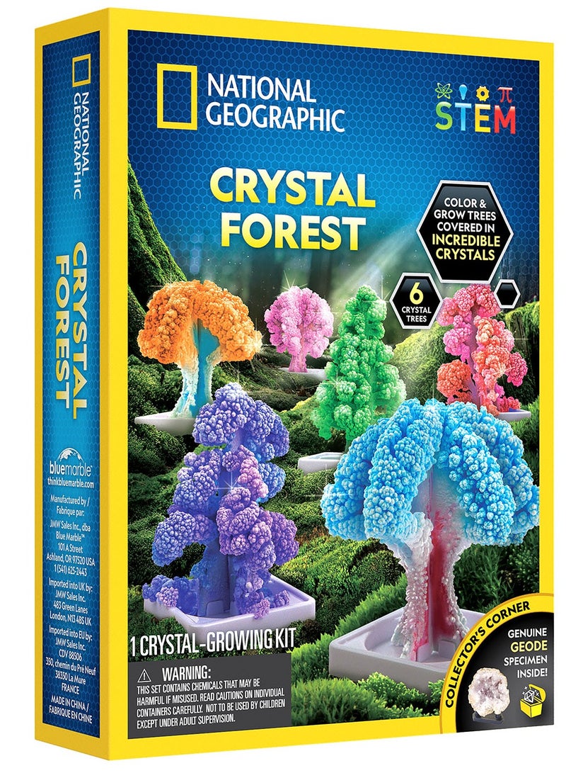 NATIONAL GEOGRAPHIC Blue Marble National Geographic Crystal Forest! - Image 1