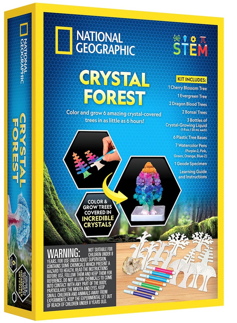 NATIONAL GEOGRAPHIC Blue Marble National Geographic Crystal Forest! - Image 3