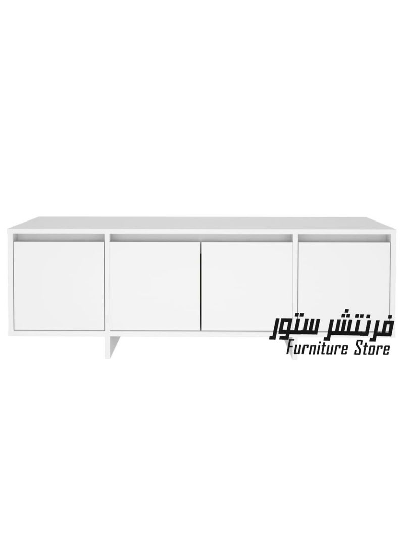 ماركة غير محددة وحدة تليفزيون مودرن - ارتفاع 45 سم - عرض 121 سم - عمق 30 سم ، من فرنتشر ستور.  - Image 2