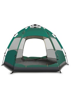 Arabest Instant Pop Up Camping Tent,Automatic Hydraulic Water Resistant,Space for 3-4 People,Portable Lightweight,Easy Setup Camping Tents,for Hiking Sports Travel Picnic  - Image 1