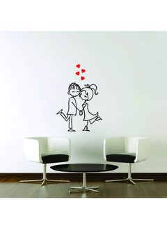 DecorVilla Decor Villa Love Couple Wall Sticker & Decal (PVC Vinyl,Size- 96 cm x 58 cm)  - Image 1