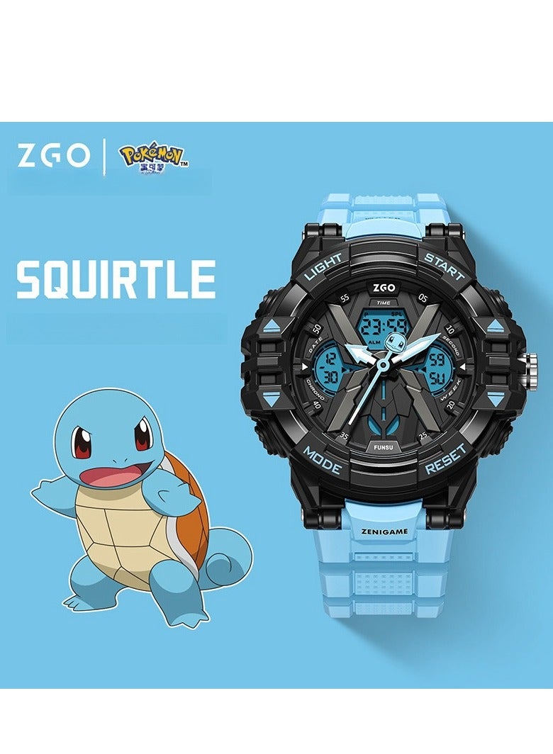 ZGO Co Branded Student Gift Waterproof Night Light Multifunctional Sports Electronic Watch - Image 5