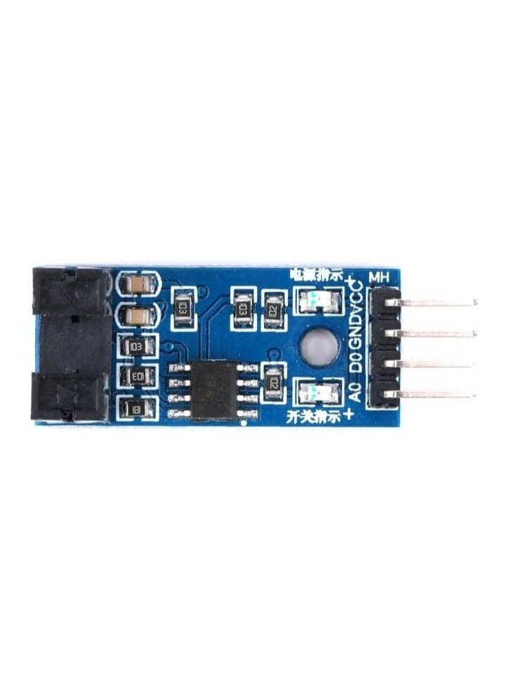 SOLDOUT Slot Type IR Optocoupler Speed Sensor Module LM393 Groove Coupler Sensor 3.3V-5V Connect Relay Buzzer Module Compatible with Arduino - Image 2