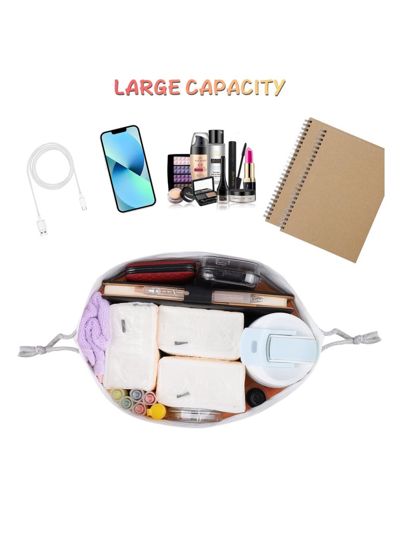 SYOSI - Drawstring Bags PE Bag, Waterproof Drawstring Gym Bag String Swimming Bag for Kids Boys Girls, Folding Beach School Sport Toiletry Trainer Bag Travel Organiser Bag for Clothes Shoes 6 Pack - Image 1
