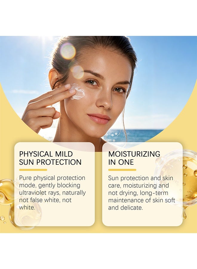 Zyvarn Organic Tallow Mineral Sunscreen, Beef Tallow Sunscreen SPF 50 For Face And Body, With 100% Grass-Fed Tallow And Non-Nano Zinc Oxide Reef Safe, Non-Greasy Clean Formula, Sun Balm For Summer Outdoor Travel, 120ml - Image 4