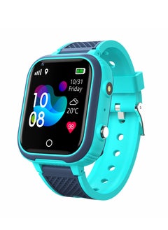 Generic LT21 4G Smart Watch Kids GPS WIFI Video Call SOS IP67 Waterproof Child Smartwatch Camera Monitor Tracker Location Phone Watch(Green)  - Image 1