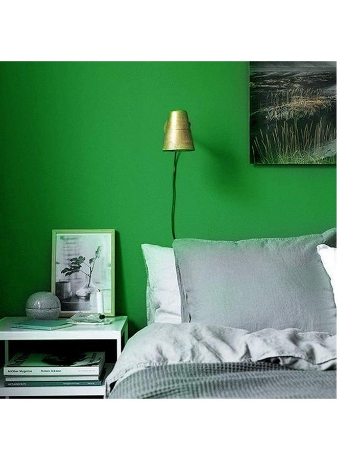 WISDOM 24 X 60 Solid Green Matte Contact Paper Glossy Red Wallpaper Waterproof Peel And Stick Wallpaper Self Adhesive Removable Vinyl Film Decorative For Kitchen Cabinet Countertops Furniture - Image 2