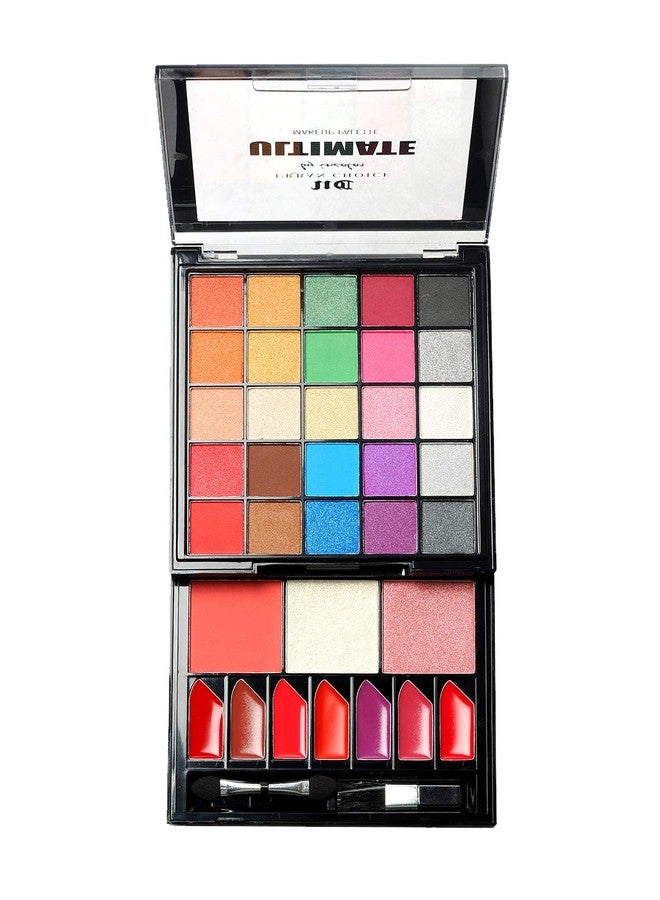 INCOLOR Ultimate Makeup Kit for Girls/Women with Blusher, Eyeshadow and Lipstick with Eye Shadow and Blushing Applicator Brush, 80 Gram - Image 1