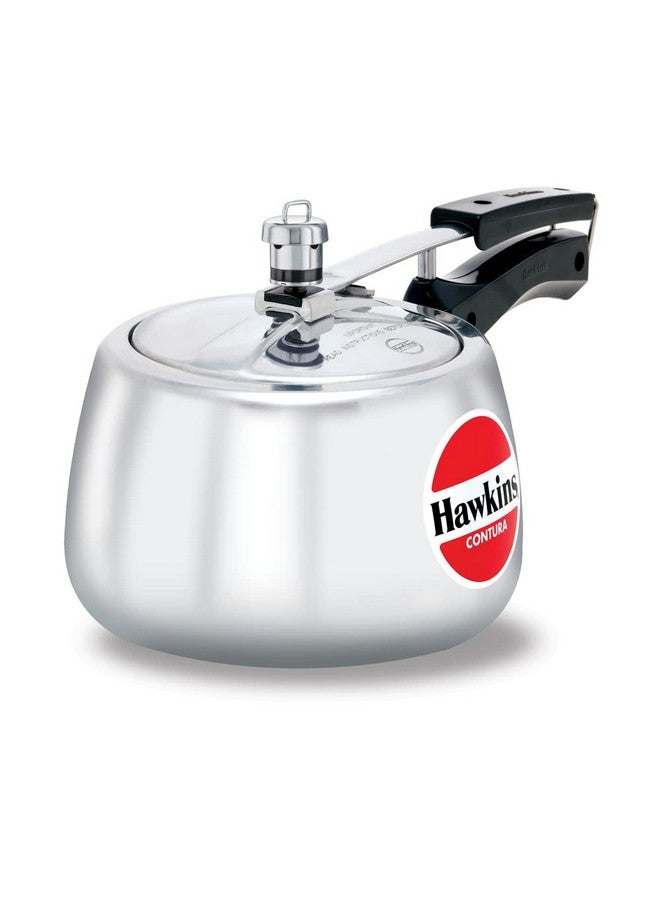 Hawkins Contura Aluminium Inner Lid Pressure Cooker, 3 Litre, Silver (Hc30), 3 Liter - Image 1