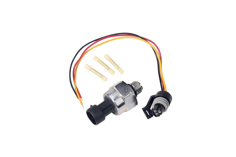 AA Ignition ICP Sensor with Harness Kit, Injection Control Pressure, Compatible with Ford Vehicles - 7.3 Powerstroke E350, F250, F-350 Super Duty - Replaces F6TZ-9F838-A, F4TZ9F838A, 1807329C92, CM5227 - Image 1