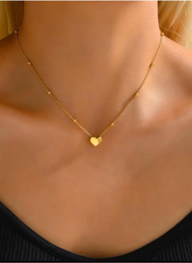 JewelryPalace - 18k Gold Plated Stainless Steel Necklace - Image 1