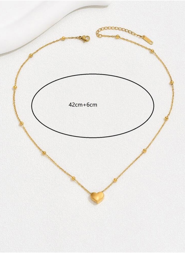 JewelryPalace - 18k Gold Plated Stainless Steel Necklace - Image 1
