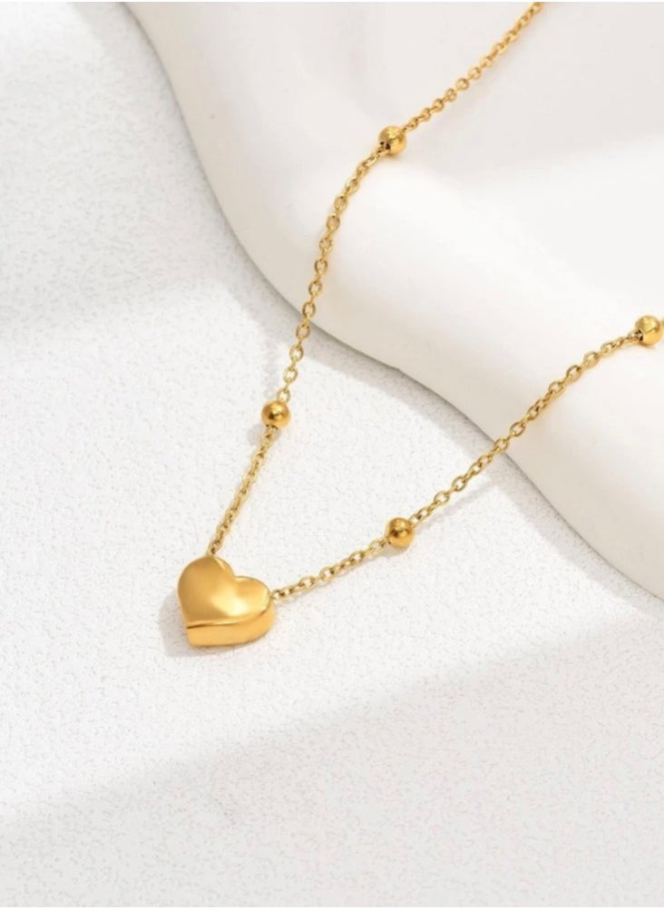 JewelryPalace - 18k Gold Plated Stainless Steel Necklace - Image 1