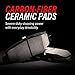 PowerStop Front Brake Pads for Honda Accord 201325 Honda HRV 201622 Z23 CarbonFiber Ceramic Brake Pads with Installation Hardware Z231654 - Image 5