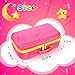 OUKNAK Hard Travel Case Compatible with Little Tikes for Story Dream Machine Books Starter Set Protective Hard Case Container for Storytime Audio Play Real for Littles Character Collection Upgraded Pink - Image 4