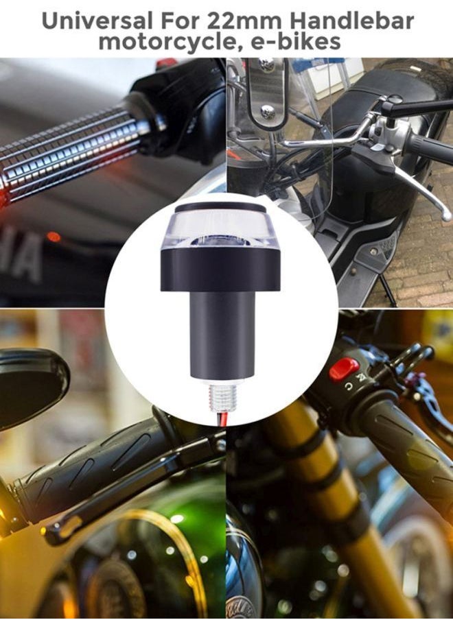 Y&D 2-Piece LED Motorcycle Signal Indicators Flasher Lamp  - Image 4
