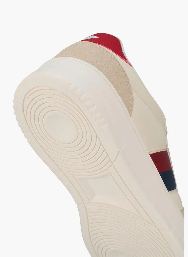 Lee Cooper BURGUNDY Women Lace-Up Ankle Sneakers for Women | Best Price UAE