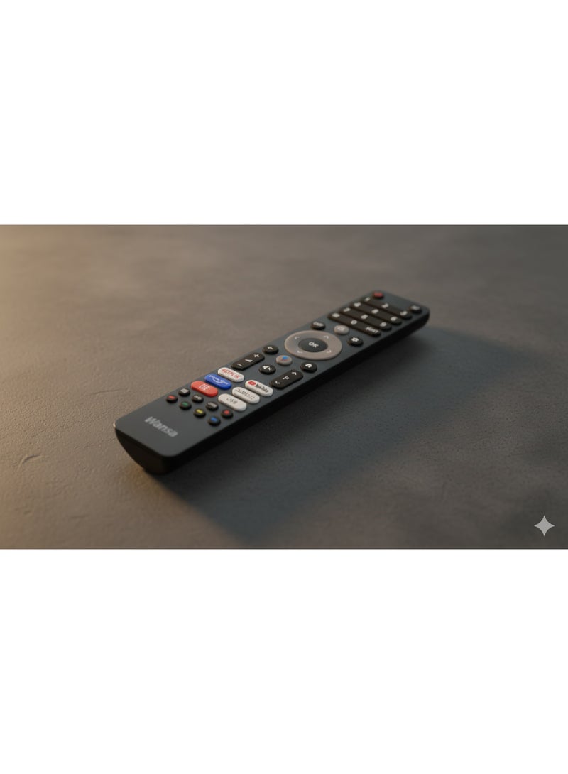 ونسا ريموت وانسا الأصلي العالمي البديل للتحكم بالتلفزيون الذكي مع أزرار مختصرة للنتفلكس ويوتيوب وبرايم فيديو – متوافق مع شاشات LCD و LED وأندرويد TV (جاهز للاستخدام مباشرة، لا حاجة للإعداد) - Image 2