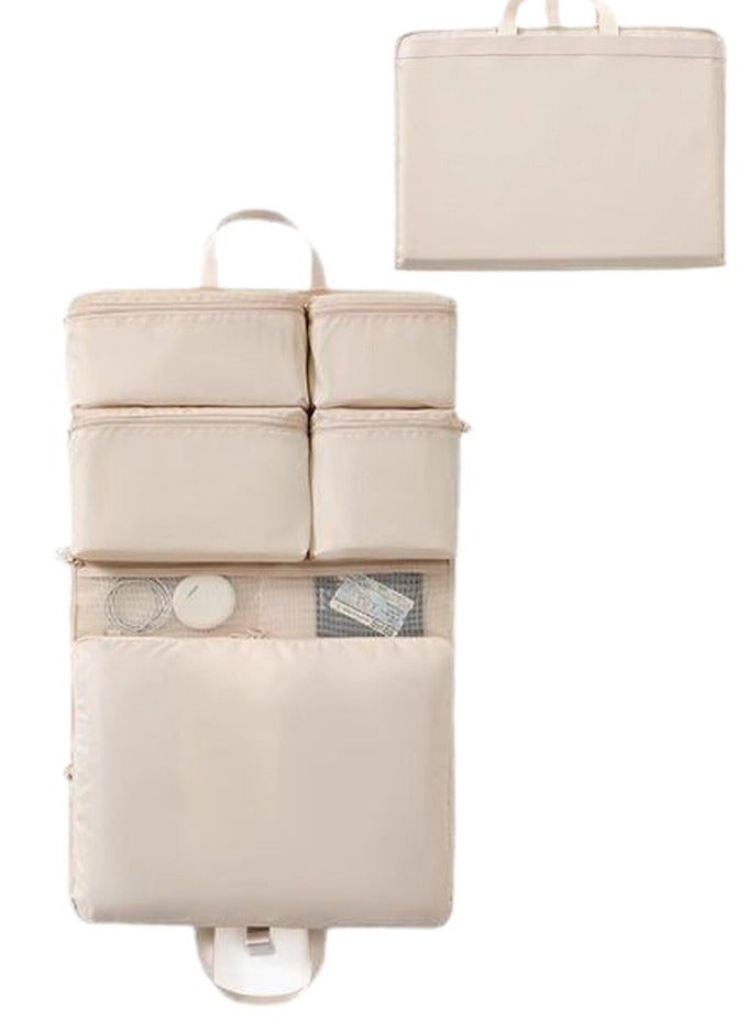 HOMESTAR 7-in-1 Hanging Clothes Organizer - Large Multi-Pocket Storage Bag for Wardrobe, Underwear, Socks, Accessories | Space Saving Closet Solution for Home - Image 1