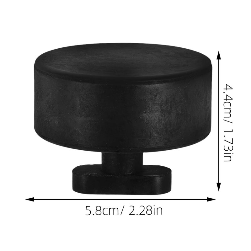 Heavy Duty Rubber Jack Pads for Safe Vehicle Lifting Enhanced Stability Garage Accessory - Image 3