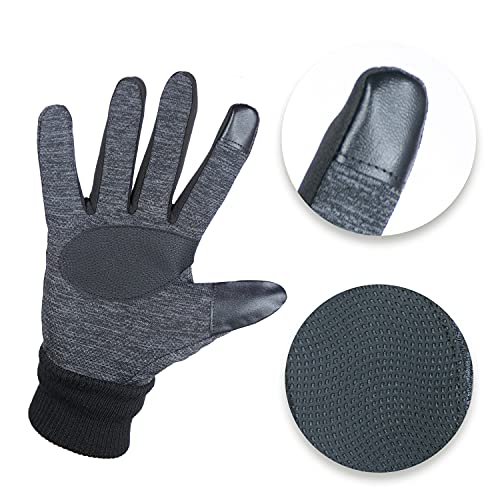 ZaySoo Men's Racing Gloves for Bikers Dust Protection (Grey) - Image 4