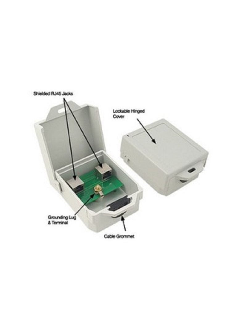 L-com Outdoor 10/100/1000 Base-T CAT6 PoE Compatible Lightning Protector AL-CAT6JW  - Image 4
