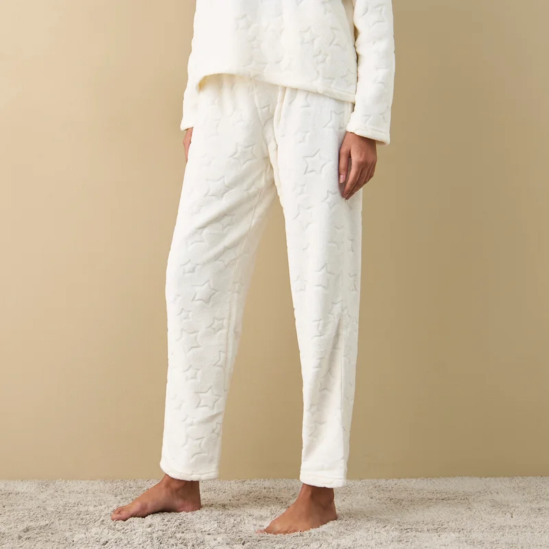 Splash FAV Textured Hooded Top and Pyjama Set