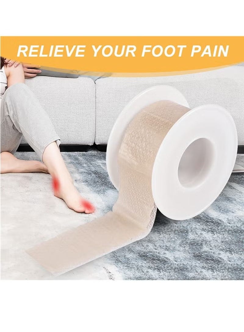 Heel Sticker Silicone Gel Tape Protector, Blister Prevention Bandaids for Feet, Hand Foot Bandage for Calluses Tender Spots Shoe Friction - Image 2