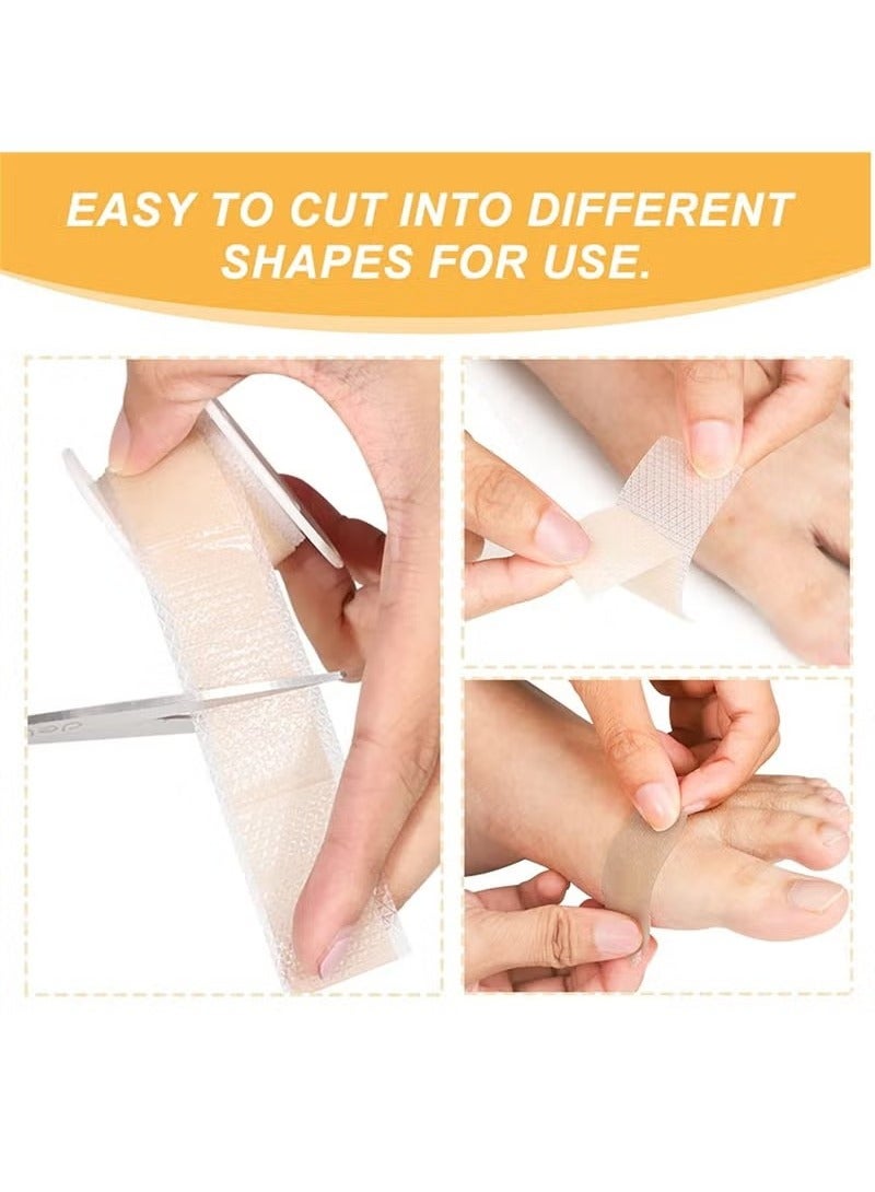 Heel Sticker Silicone Gel Tape Protector, Blister Prevention Bandaids for Feet, Hand Foot Bandage for Calluses Tender Spots Shoe Friction - Image 5