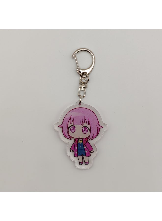 PJSK Project Sekai Colorful Stage All character SD Cute Kawaii Acrylic Keychain Keyring Strap Figure Hanging Accessories-Color:5CM PJSK19-Size:5CM - Image 1