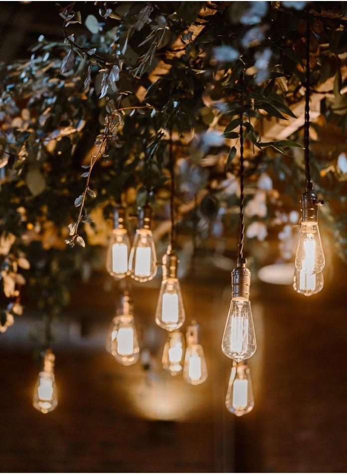 MODI Edison Vintage LED Light Bulbs – 5-Pack, Dimmable E27 Base – 6W Warm White 2700K, ST64 Antique Style, Clear Glass Filament Bulbs for Home Décor, Pendant Lights & Chandeliers - Image 5