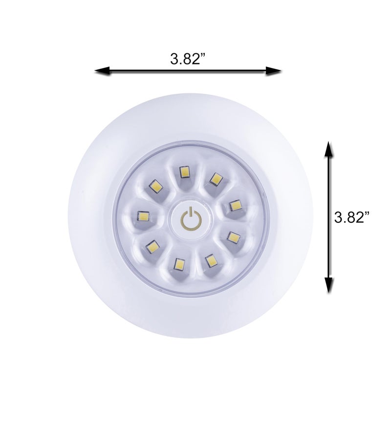 Light It أضئها! من فولكروم، 30015-308 ضوء LED 9 في أي مكان XB، أبيض، عبوة فردية - Image 3