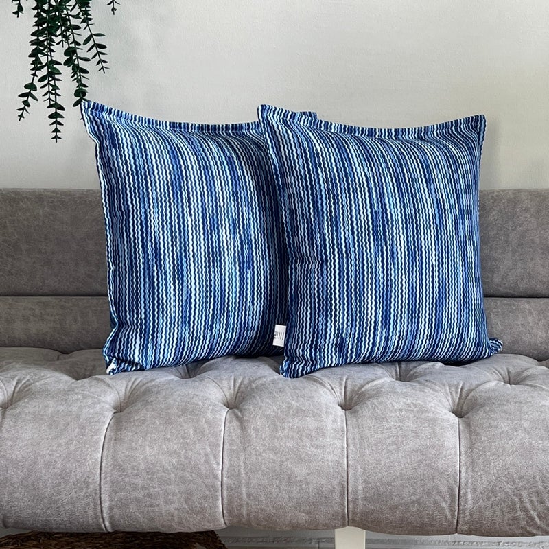 Pattern Izmir Pattern Mir Decorative Cushion Cover Texture Pattern 2-Piece  - Image 1