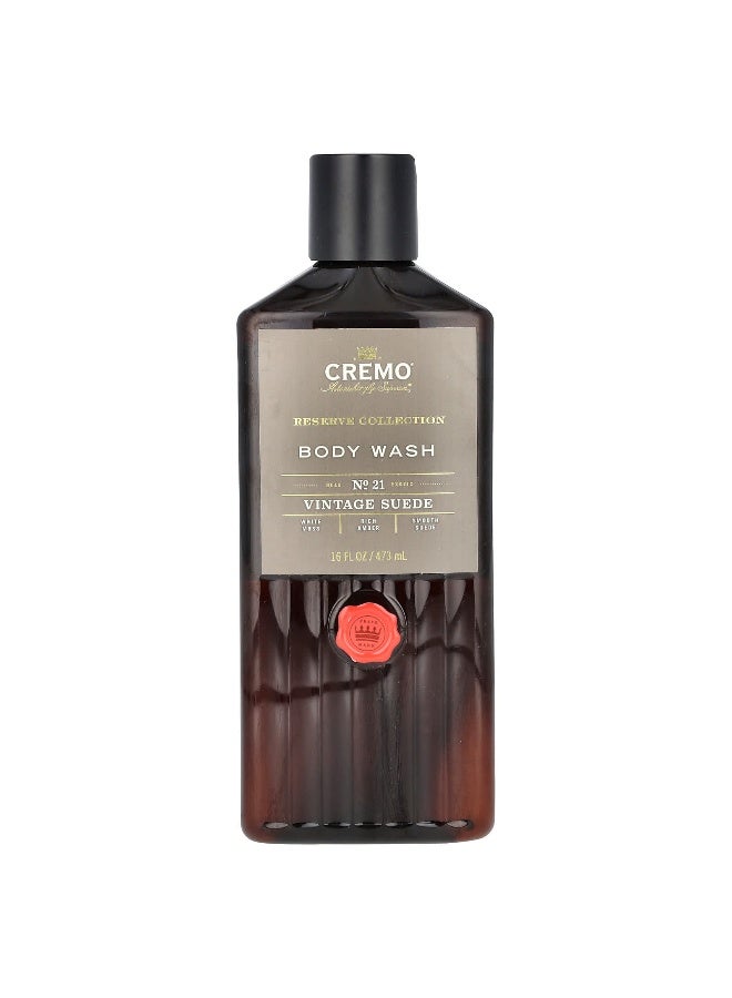 Cremo, Reserve Collection, Body Wash, Vintage Suede, 16 fl oz (473 ml) - Image 1